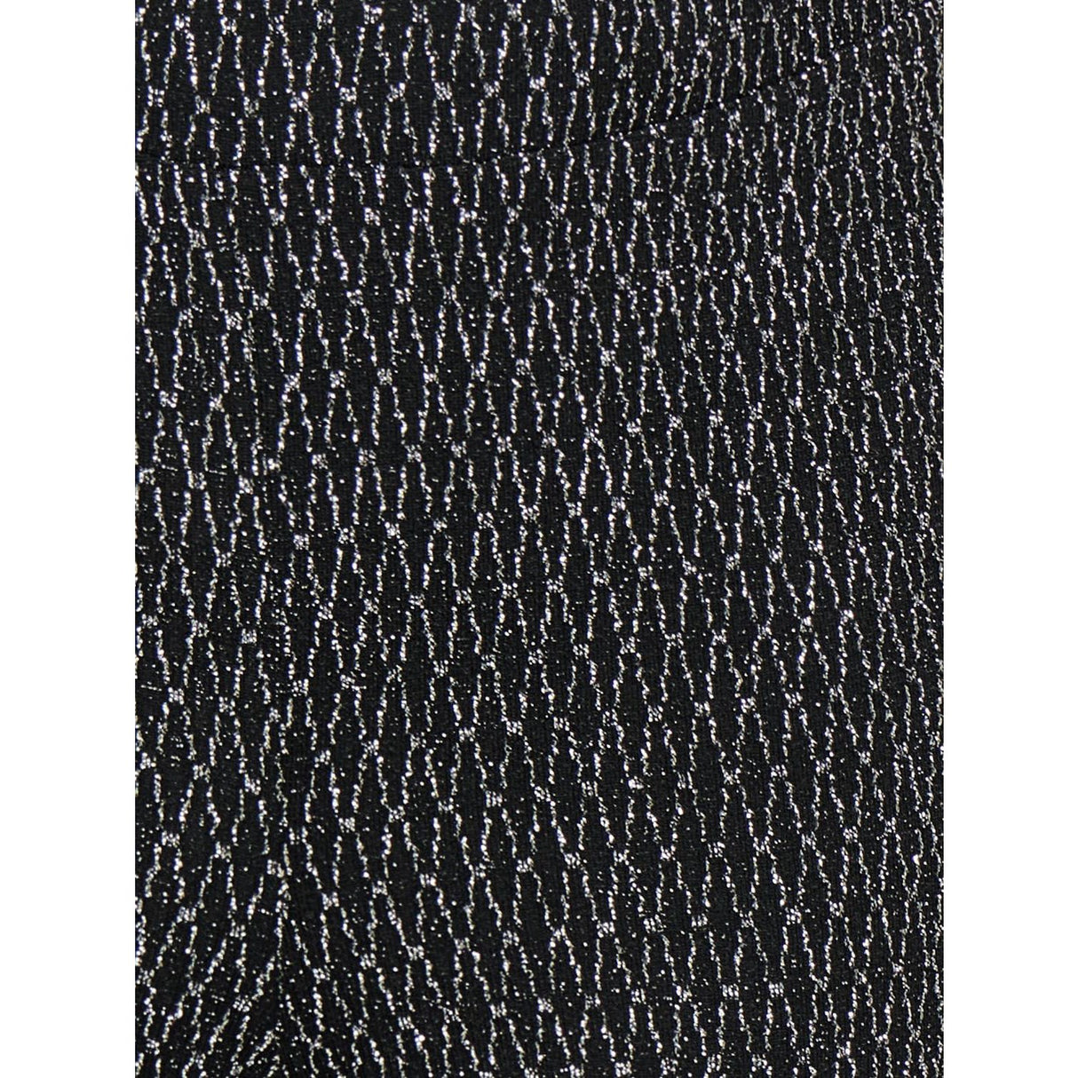 kids ONLY Black Lurex Silver/Harlekin Kogqueen Glitter Pants Bf Jrs