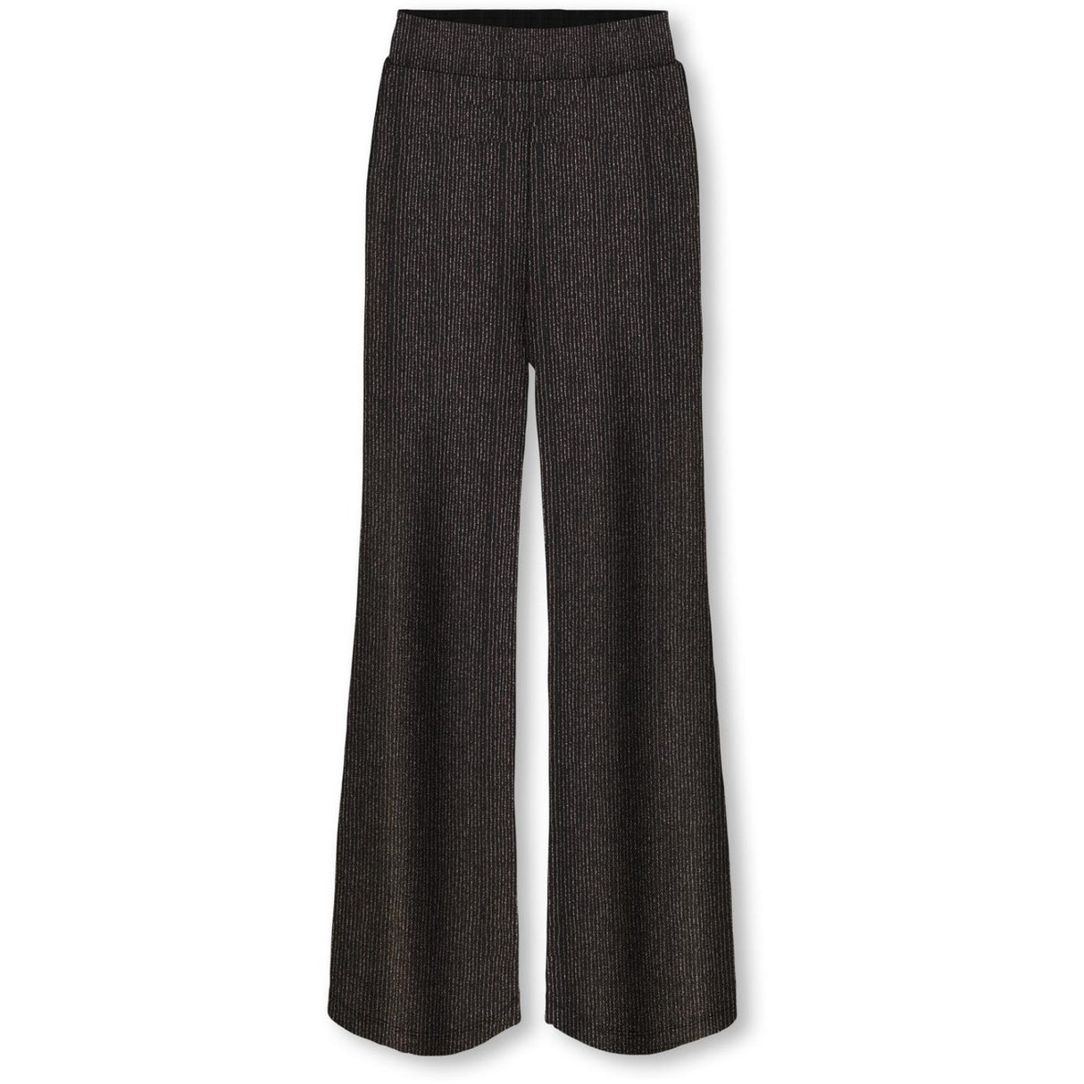 kids ONLY Black Lurex Rose Gold/Stripe Kogqueen Glitter Pants Bf Jrs
