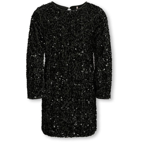 kids ONLY Black Kogconfidence Life Ls Seq Flrd Dress Jrs