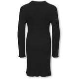 kids ONLY Black Kogbianka Life Ls Rib Dress Knt