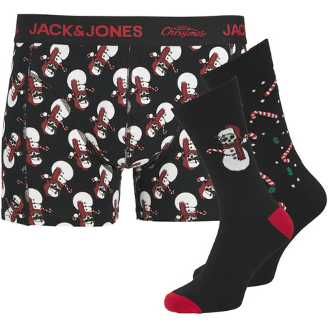 Jack & Jones Junior Black Jacsnow Skulls Giftbox Jnr