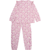 Minymo Bleached Mauve Pajamas Ls Set Aop
