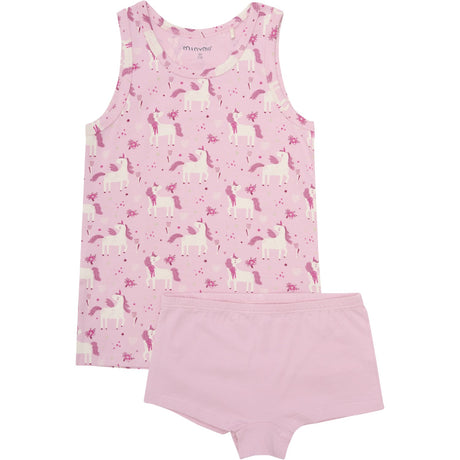 Minymo Bleached Mauve Underwear Set Aop