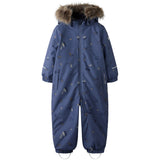 Name It Vintage Indigo Work Nmmsnow10 Suit Aop Fo Noos