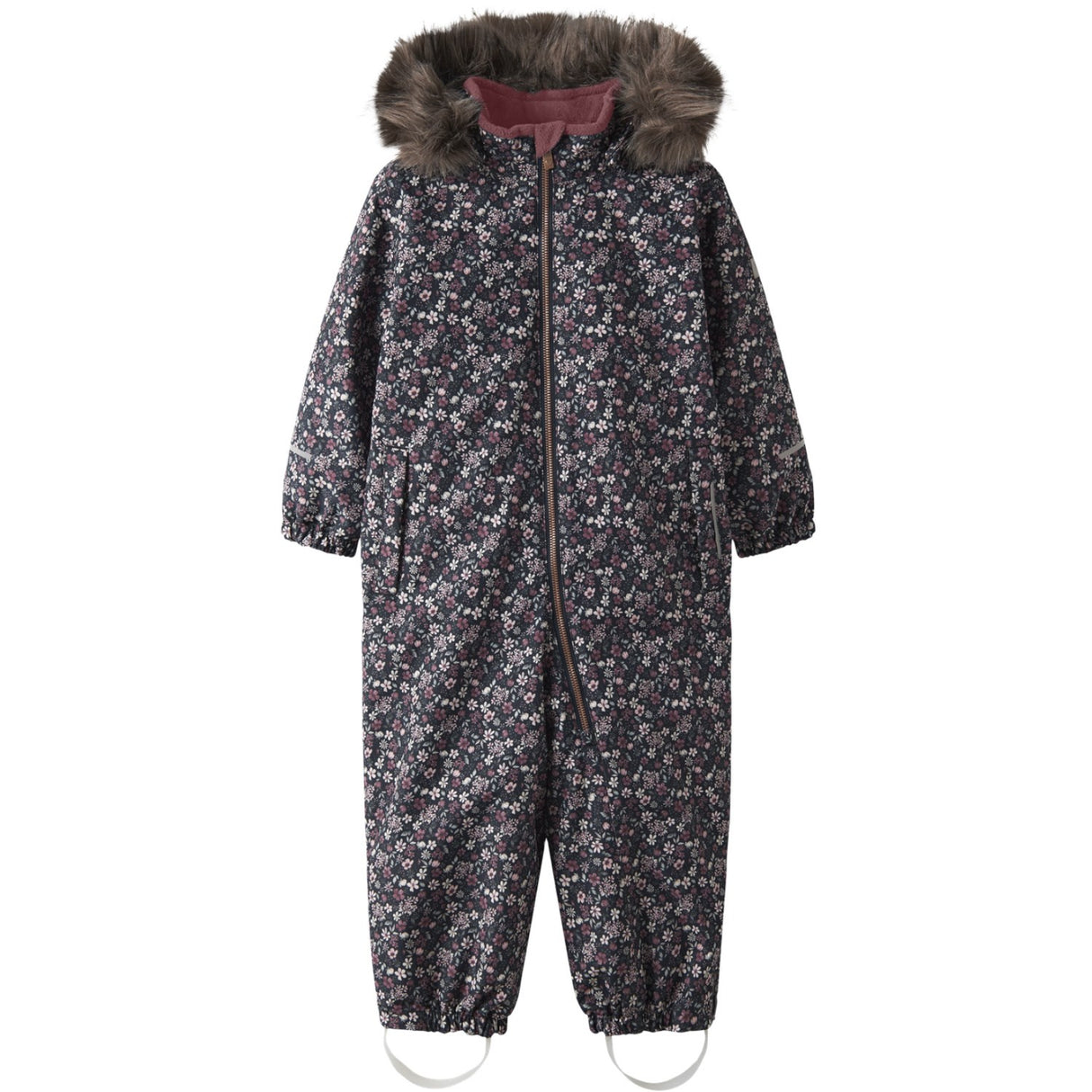 Name It Dark Sapphire Blossom Nmfsnow10 Suit Aop Fo Noos