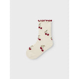 Lil'Atelier Turtledove Cherry Nmfdarlene Socks Lil