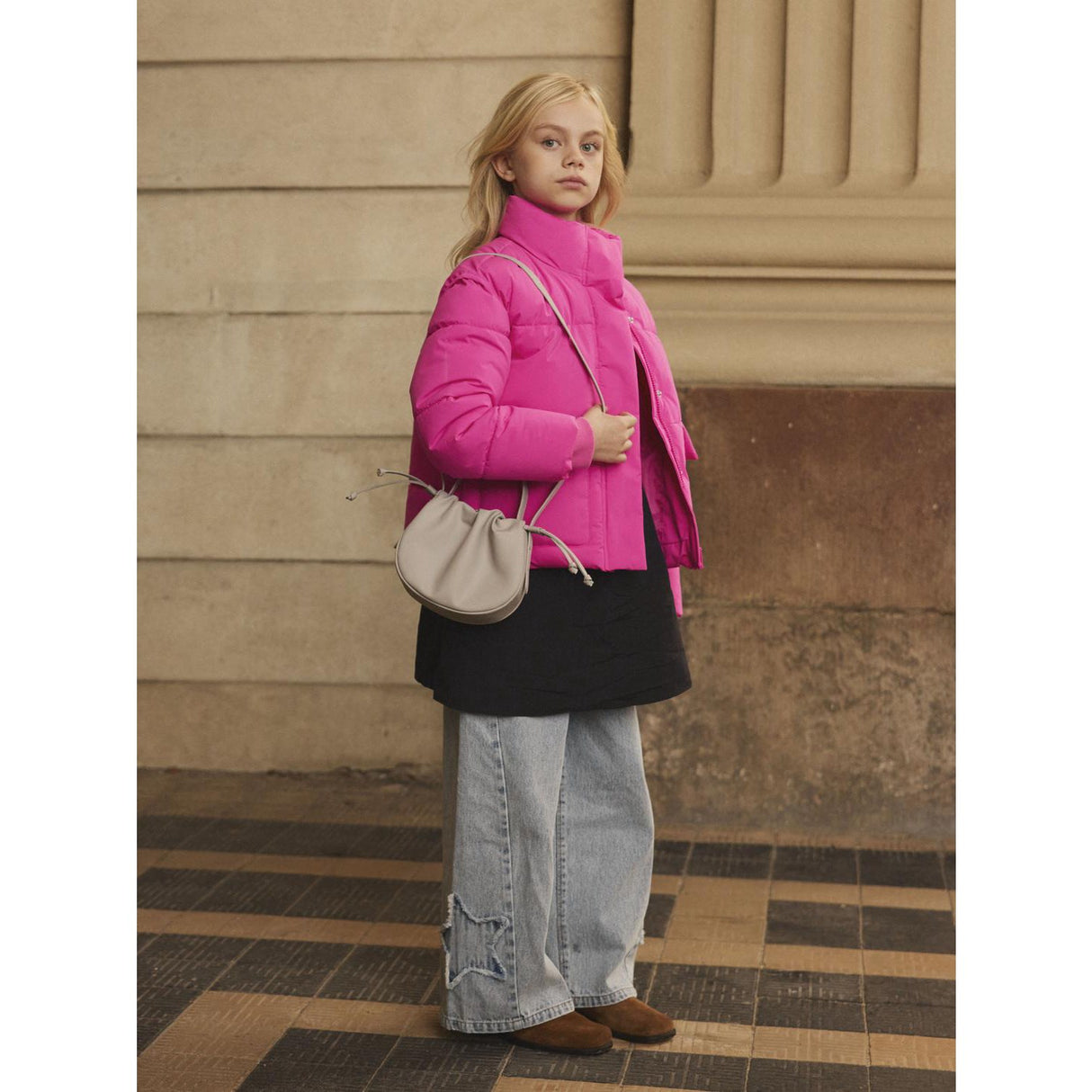 Name It Pink Glo Nkfmagda Puffer Jacket