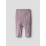 Name It Keepsake Lilac Nbfoda Knit Leggings