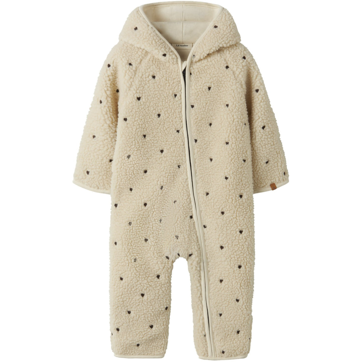 Lil'Atelier Turtledove Hearts Emb Nbnnalo Loose Suit Zip Lil