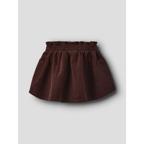 Lil'Atelier Hot Chocolate Nmfobert Cord Skirt 4122-Hg Lil