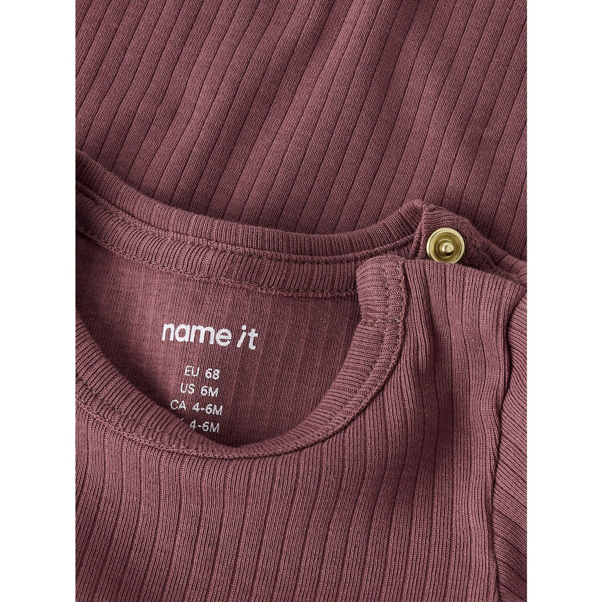 Name It Rose Brown Nbfofulla Ls Slim Body