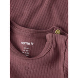 Name It Rose Brown Nbfofulla Ls Slim Body