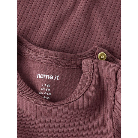 Name It Rose Brown Nbfofulla Ls Slim Body