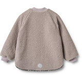 Wheat Black Sea Flowers Reversible Thermo Jacket Lake