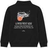 Les Deux Kids Black West Side Half-Zip Sweatshirt KIDS