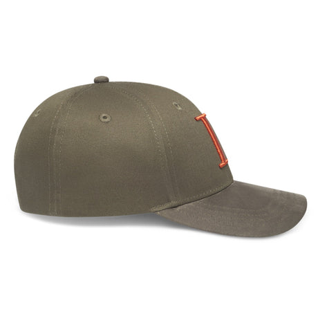 Les Deux Kids Olive Night Baseball Cap Encore Suede KIDS