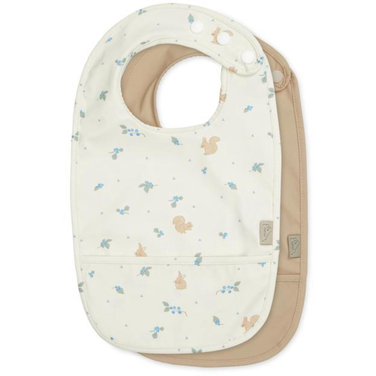 Cam Cam Copenhagen Blueberries Bib Med Lomme 2-pak