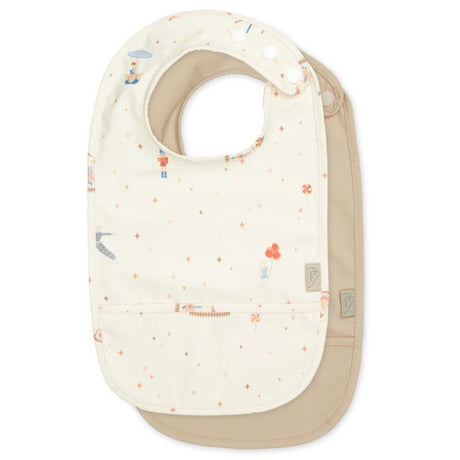 Cam Cam Copenhagen Carousel Bib Med Lomme 2-pak