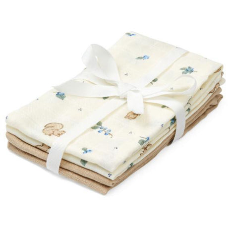 Cam Cam Copenhagen Blueberries Wash Cloths 4-pak