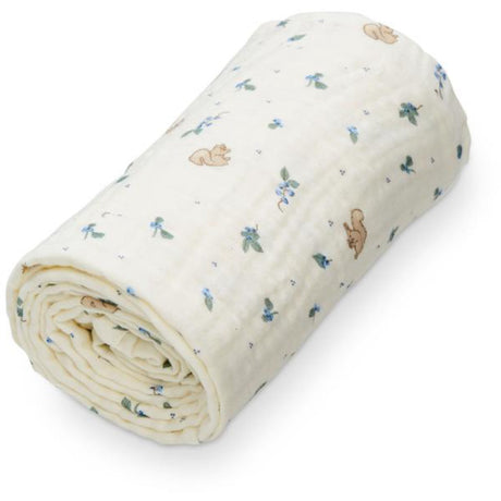 Cam Cam Copenhagen Blueberries Muslin Baby Blanket