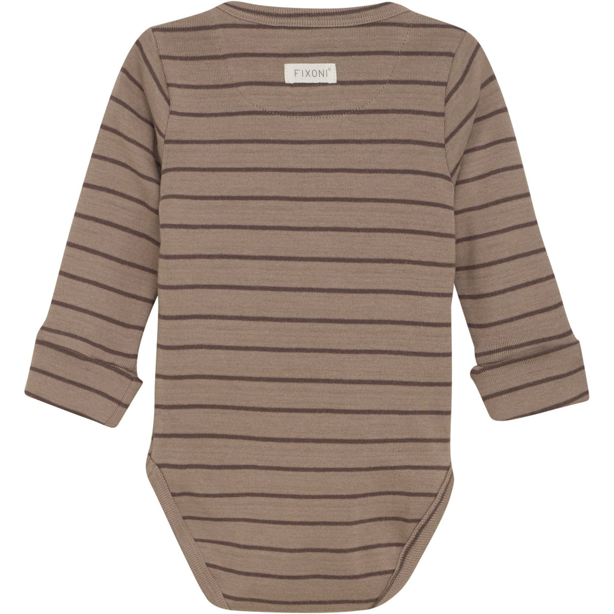 FIXONI Mocha Meringue Wrap Body Ls Rib