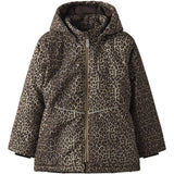 Name It Travertine 4 Leo Nkfmaxi Pa Jacket Aop Noos
