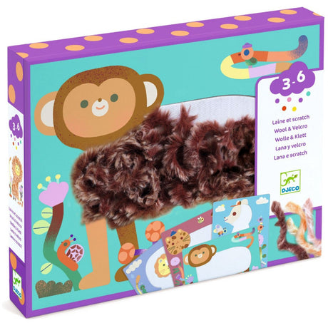 Djeco Kreativ Garn Fluffy Venner!