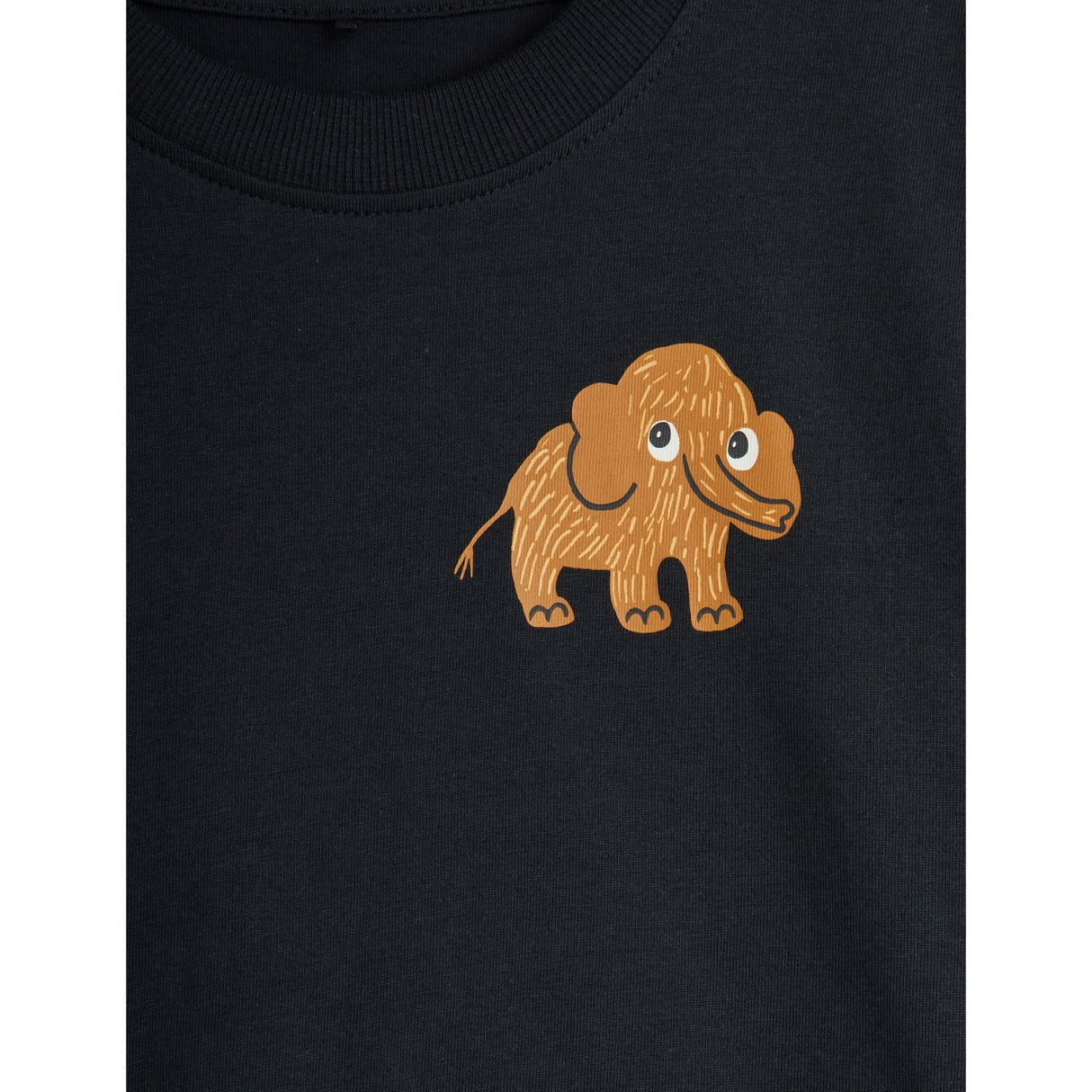 Mini Rodini Black Mammoth Sp Ls Tee