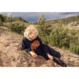 Mini Rodini Black Mammoth Chenille Sweatshirt