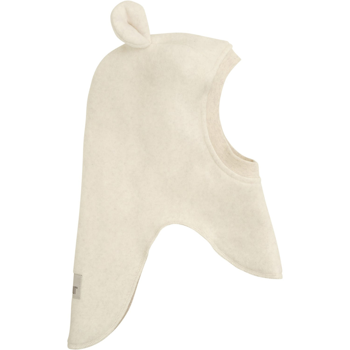 Huttelihut Light Beige Melange Balaclava X Luksusbaby