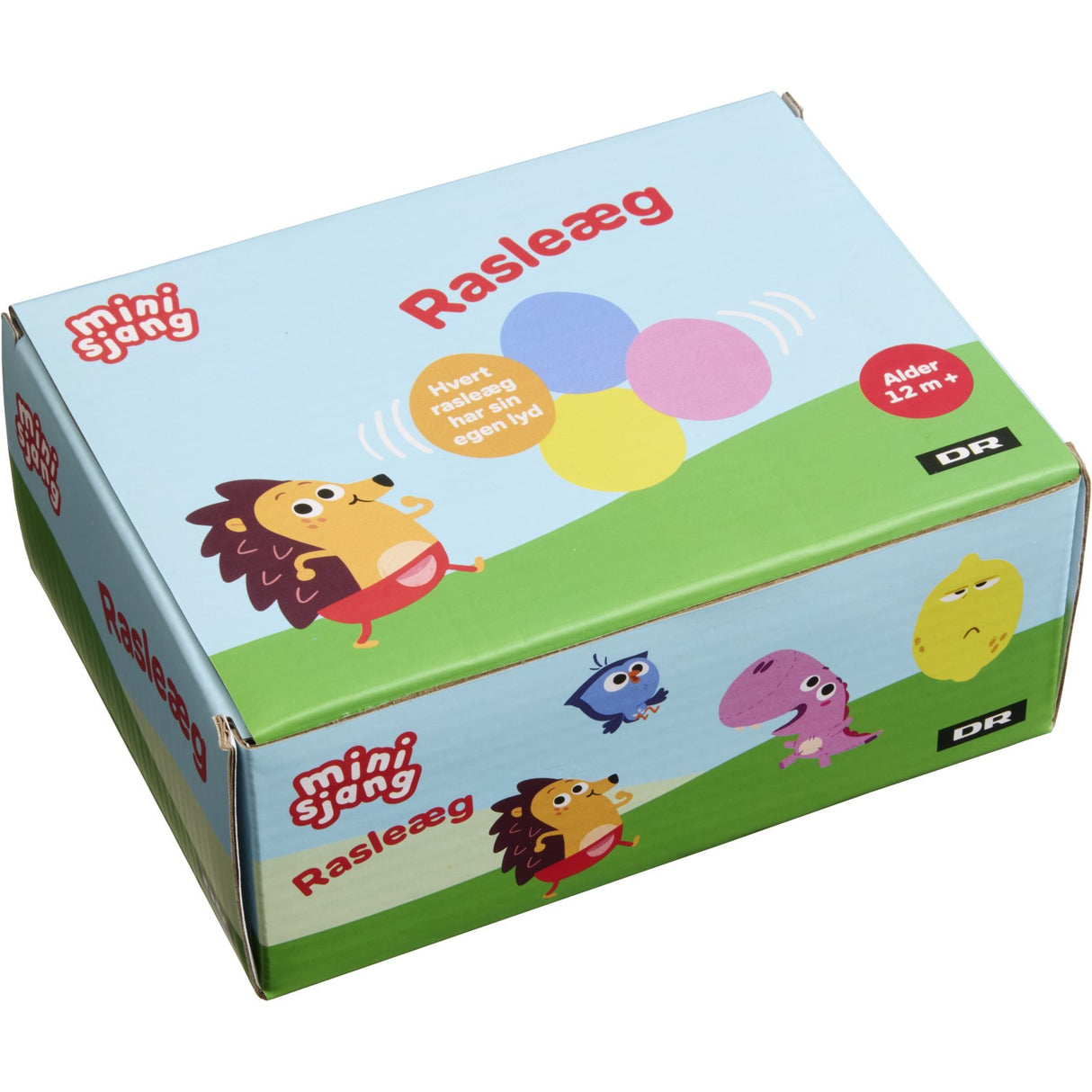 DR Børste Rattle Eggs, 4-pack
