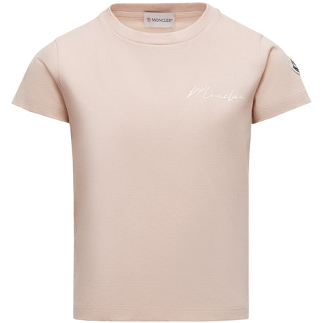 Moncler Pastel Pink Ss T-shirt