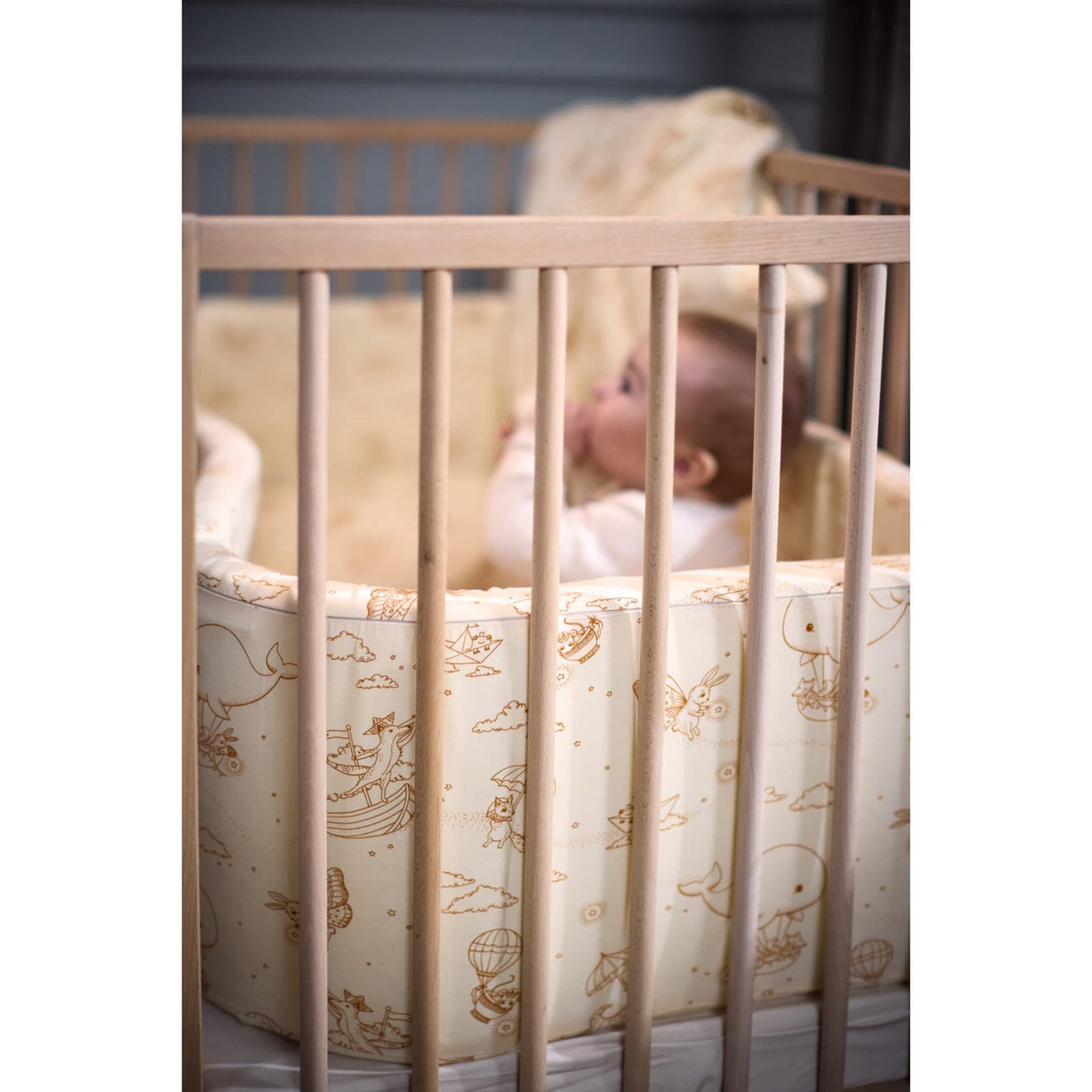 FILIBABBA Dreamy Adventurers Bed Bumper