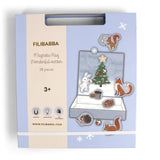 FILIBABBA Forest Friends Magnetic Fun Wonderful Winter