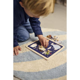 FILIBABBA Pearl Blue Tufted Rug Air Balloon