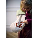 FILIBABBA Fox Embroidered Stocking Wonderful Winter