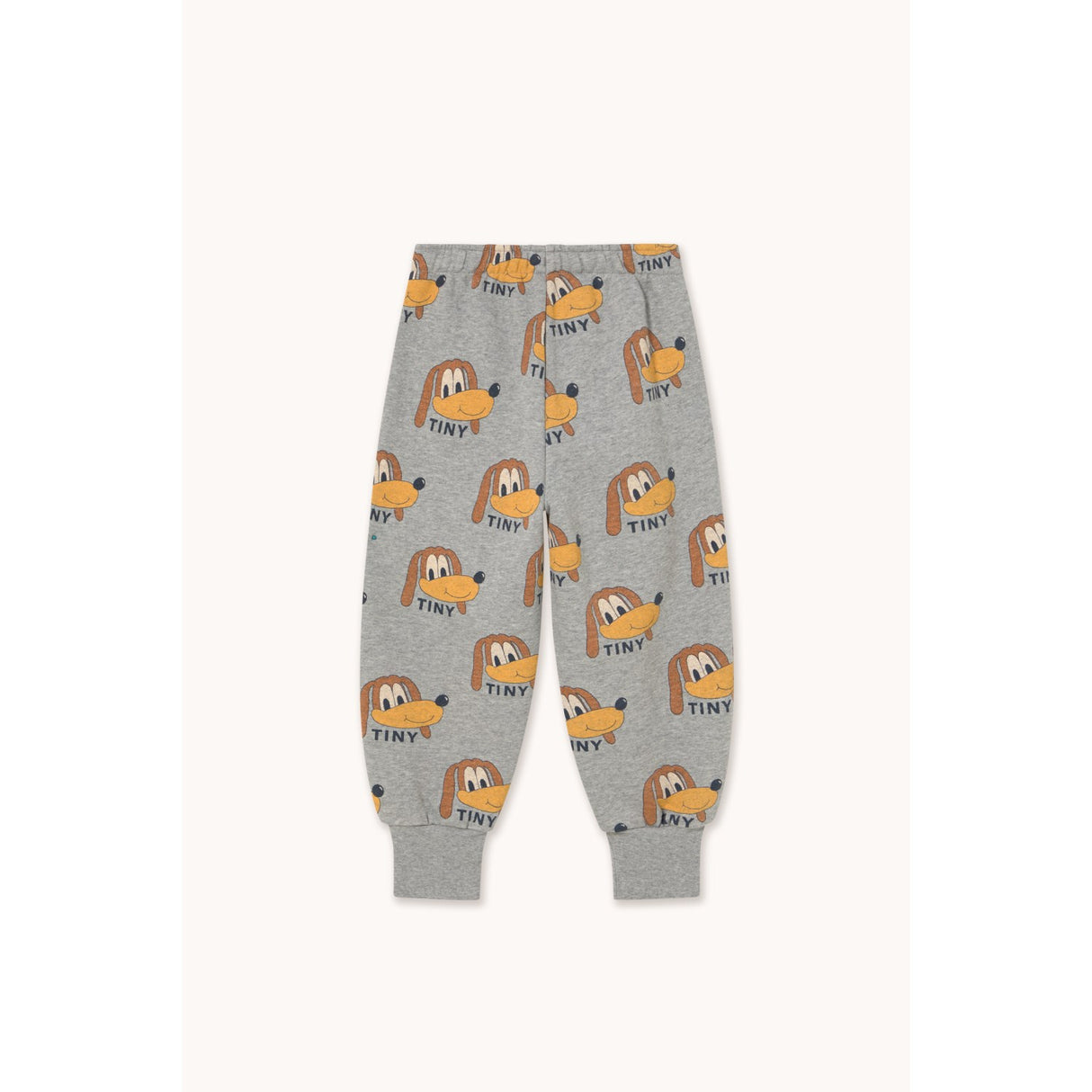 TinyCottons Medium Grey Heather Dogs Sweatpant