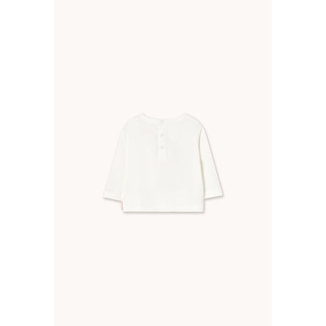 TinyCottons Off-White Tiny Dog Graphic Baby T-Shirt