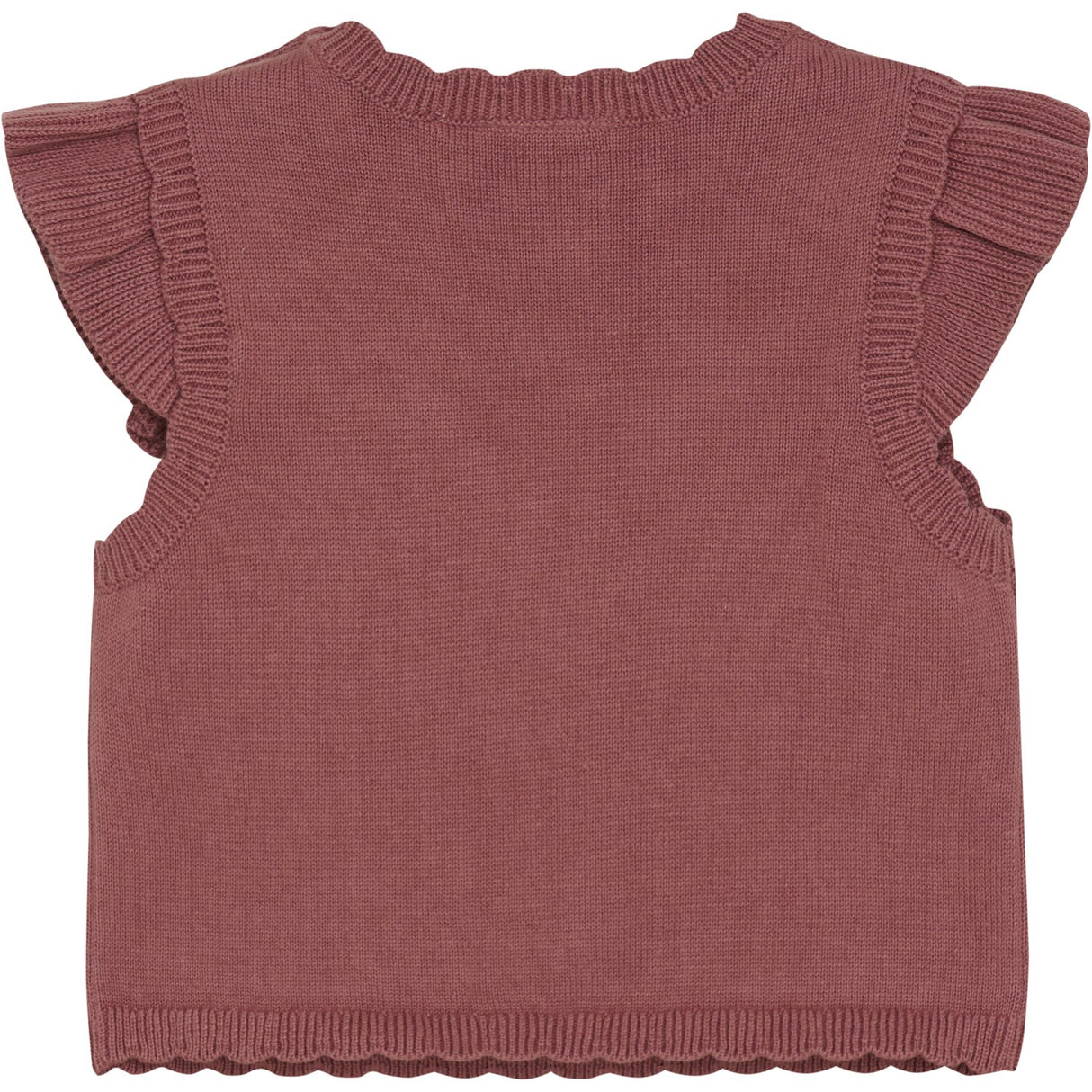 Minymo Withered Rose Vest Knit