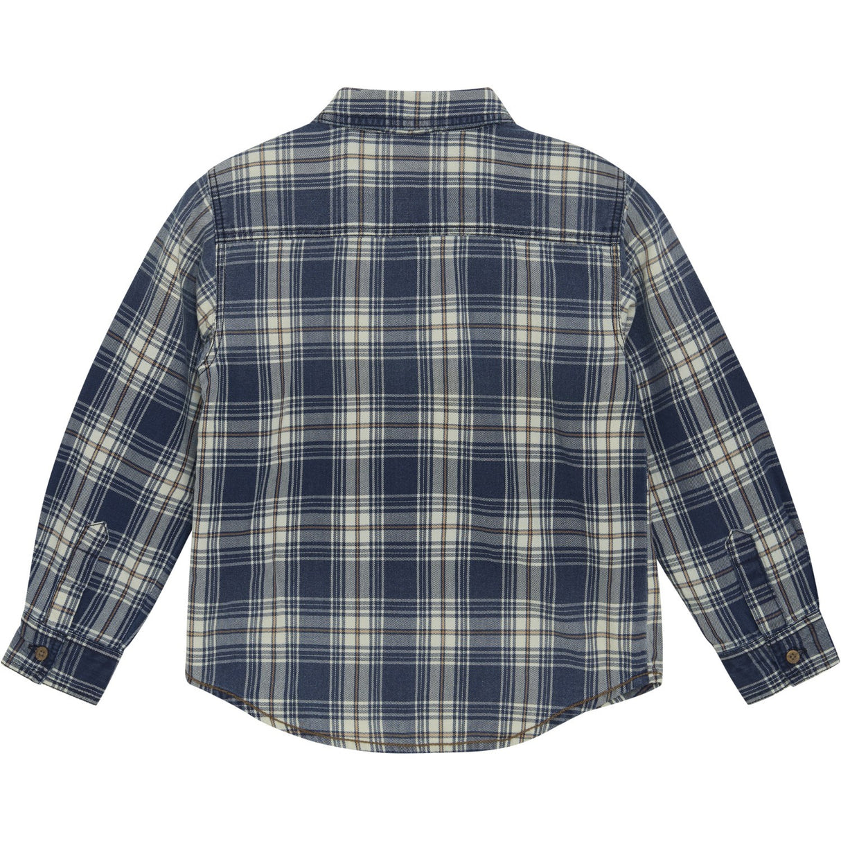 Minymo China Blue Shirt Ls Check
