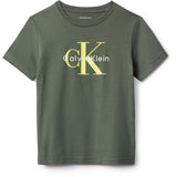 Calvin Klein Thyme Ck Monogram Ss T-Shirt