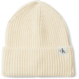 Calvin Klein Whitecap Gray Monogram Rib Beanie