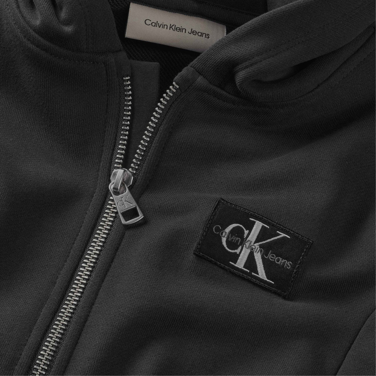 Calvin Klein Ck Black Badge Zip-Through Hoodie