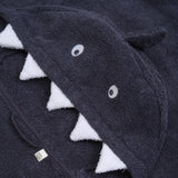 Pippi Odyssey Gray Hooded Bath Towel