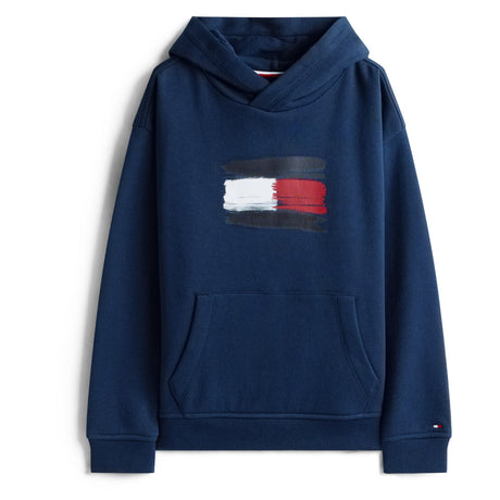 Tommy Hilfiger Dark Night Navy Flag Hoodie