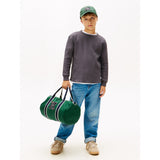 Tommy Hilfiger Washed Black Tetxured Waffle Tee Ls