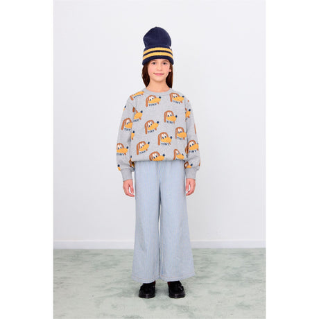 TinyCottons Medium Grey Heather Dogs Sweatshirt