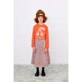 TinyCottons Summer Red Cherry Graphic Sleeve T-Shirt