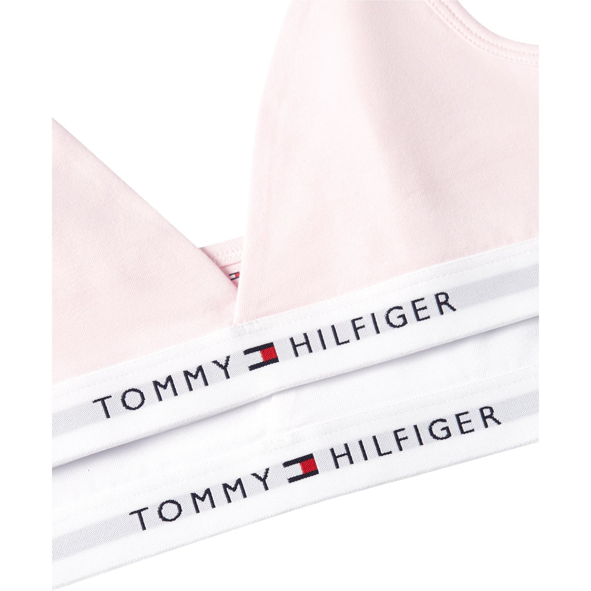 Tommy Hilfiger Light Pink / White 2 Pk Triangle Bralette