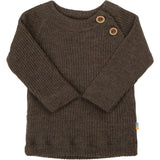 Joha Brown Melange Blouse M/Lange Sleeves